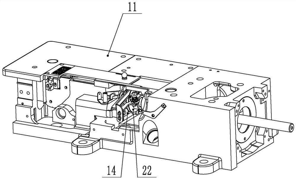Bottom thread frame structure and sewing machine