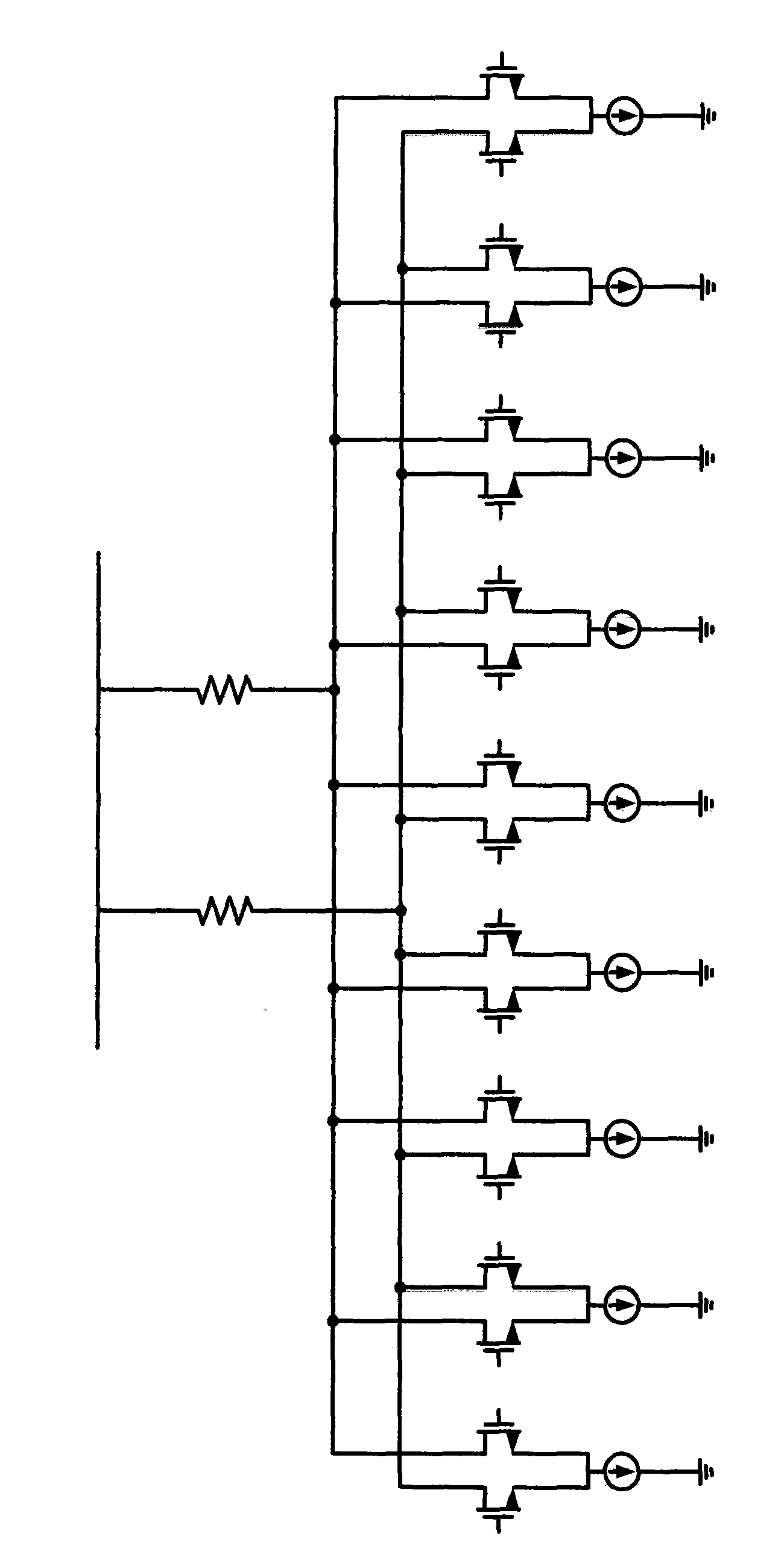 Folding device and folding and interpolating A/D converter