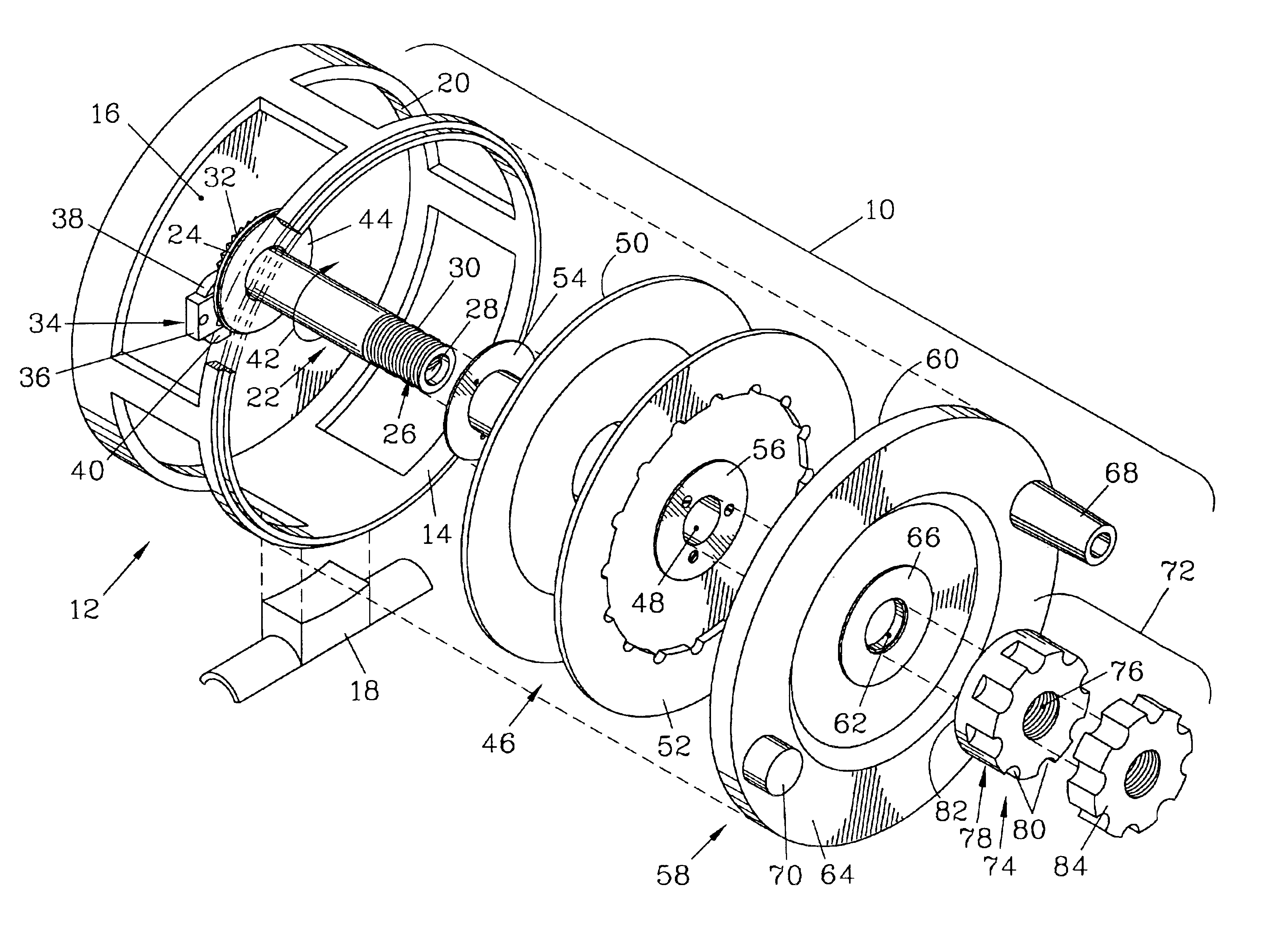 Variable use fly-fishing reel