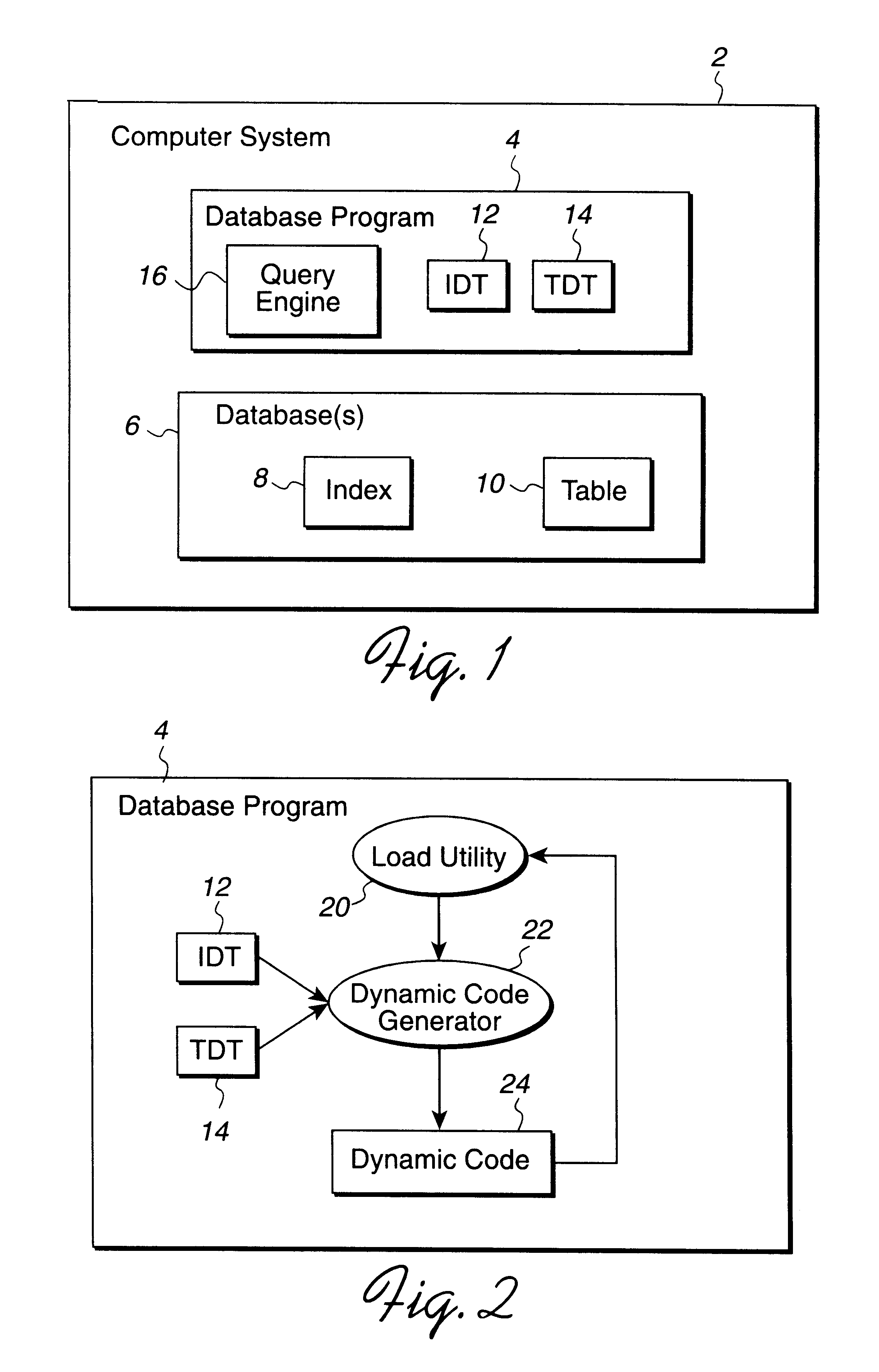 Method, system, and program for extracting data from database records using dynamic code