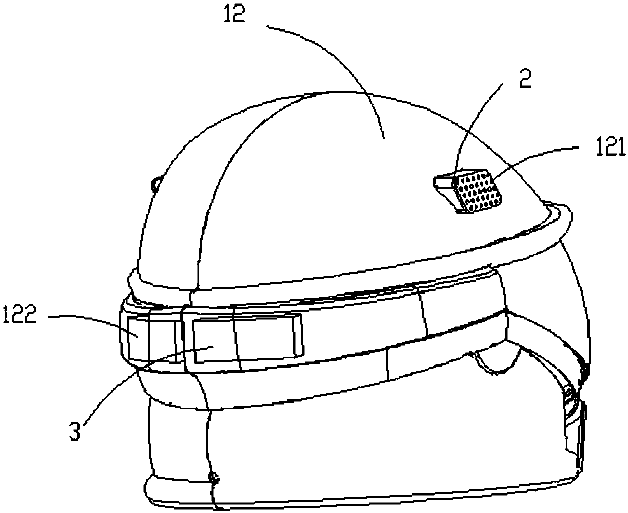 Sound insulation helmet with KTV function