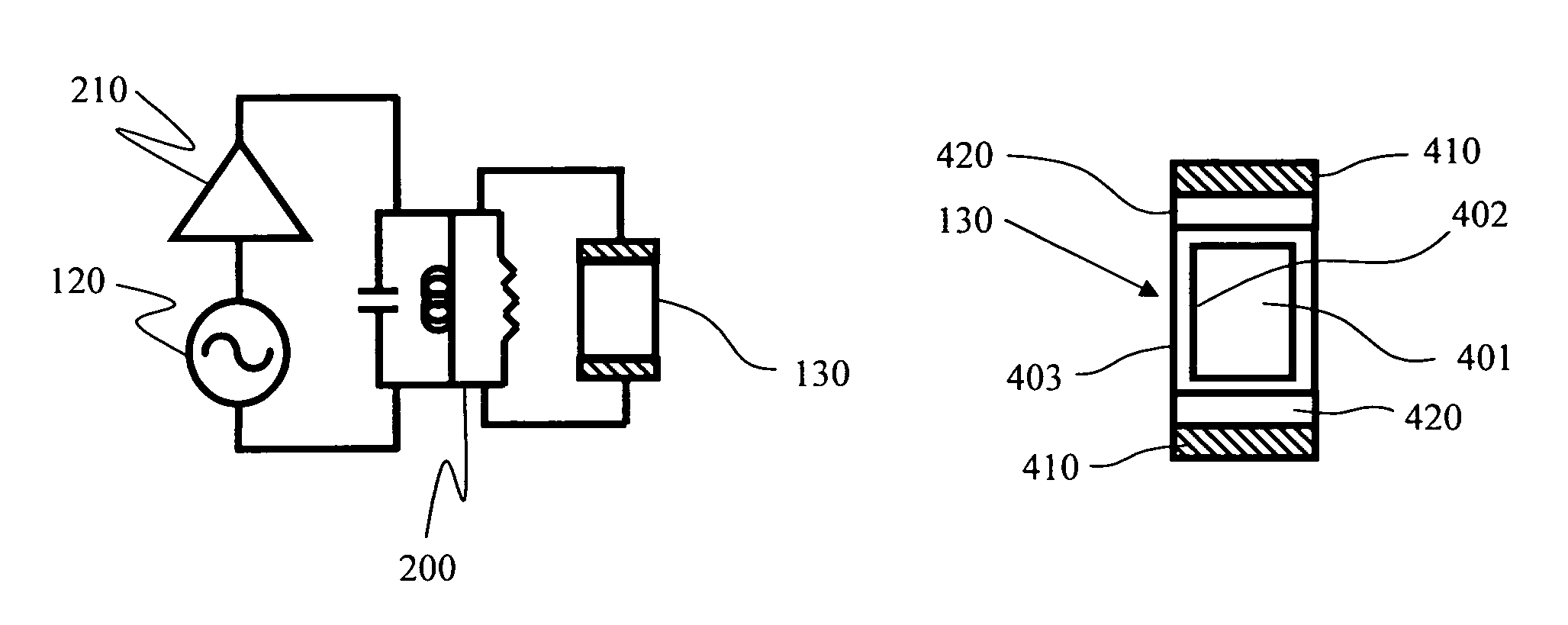 External resonator electrode-less plasma lamp and method of exciting with radio-frequency energy