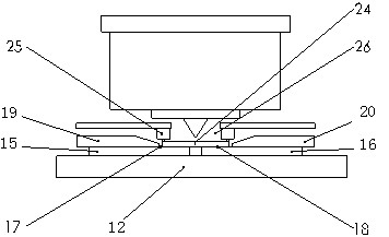Stainless steel or nickel sheet laser tailor-welding alignment clamping device and method