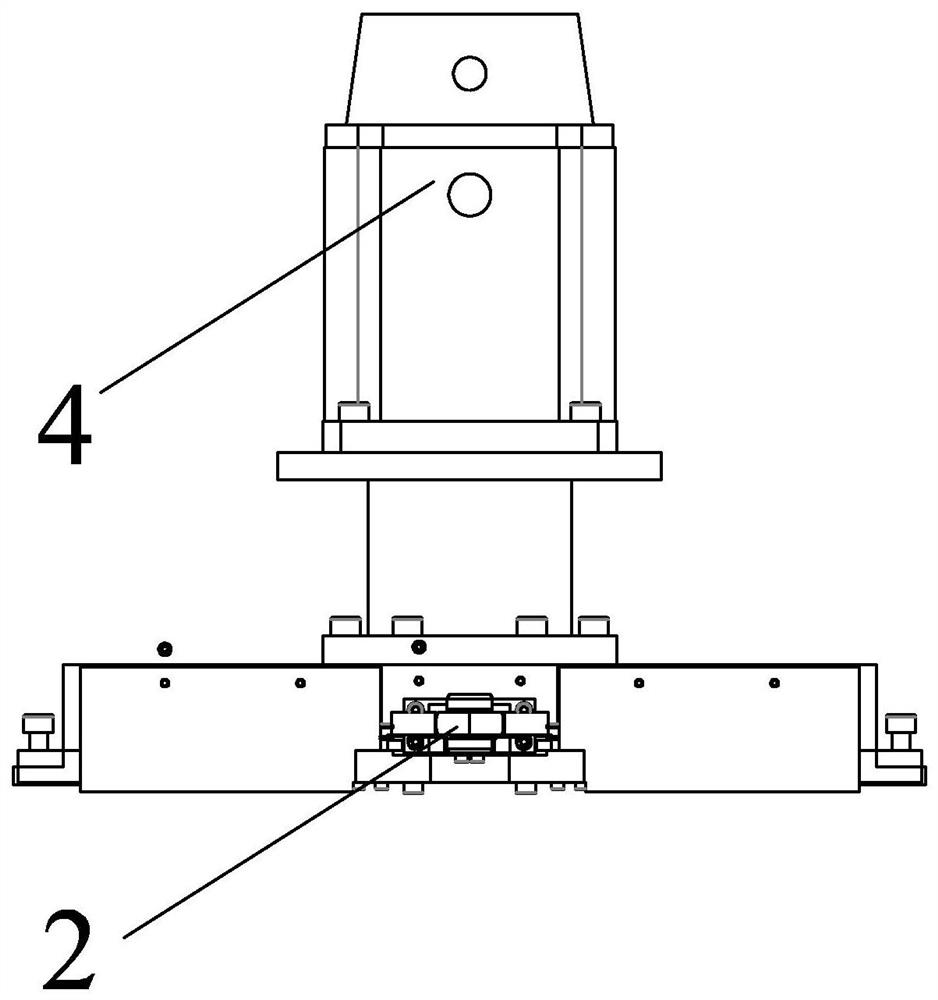 A controllable pressure cantilever wheel belt polishing device and polishing method