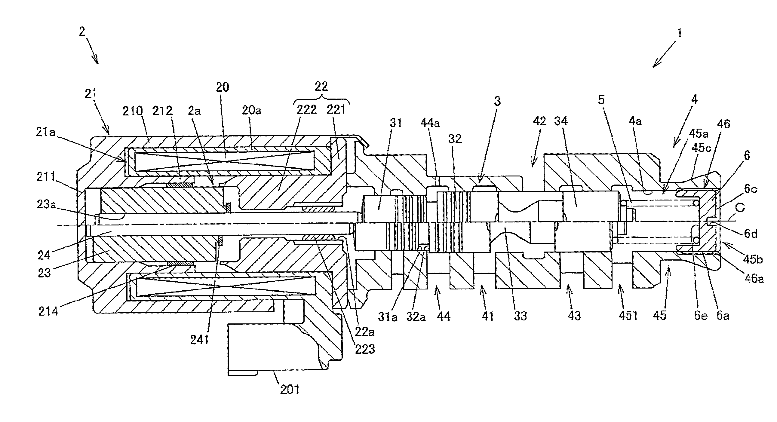 Solenoid valve and manufacturing method of the same