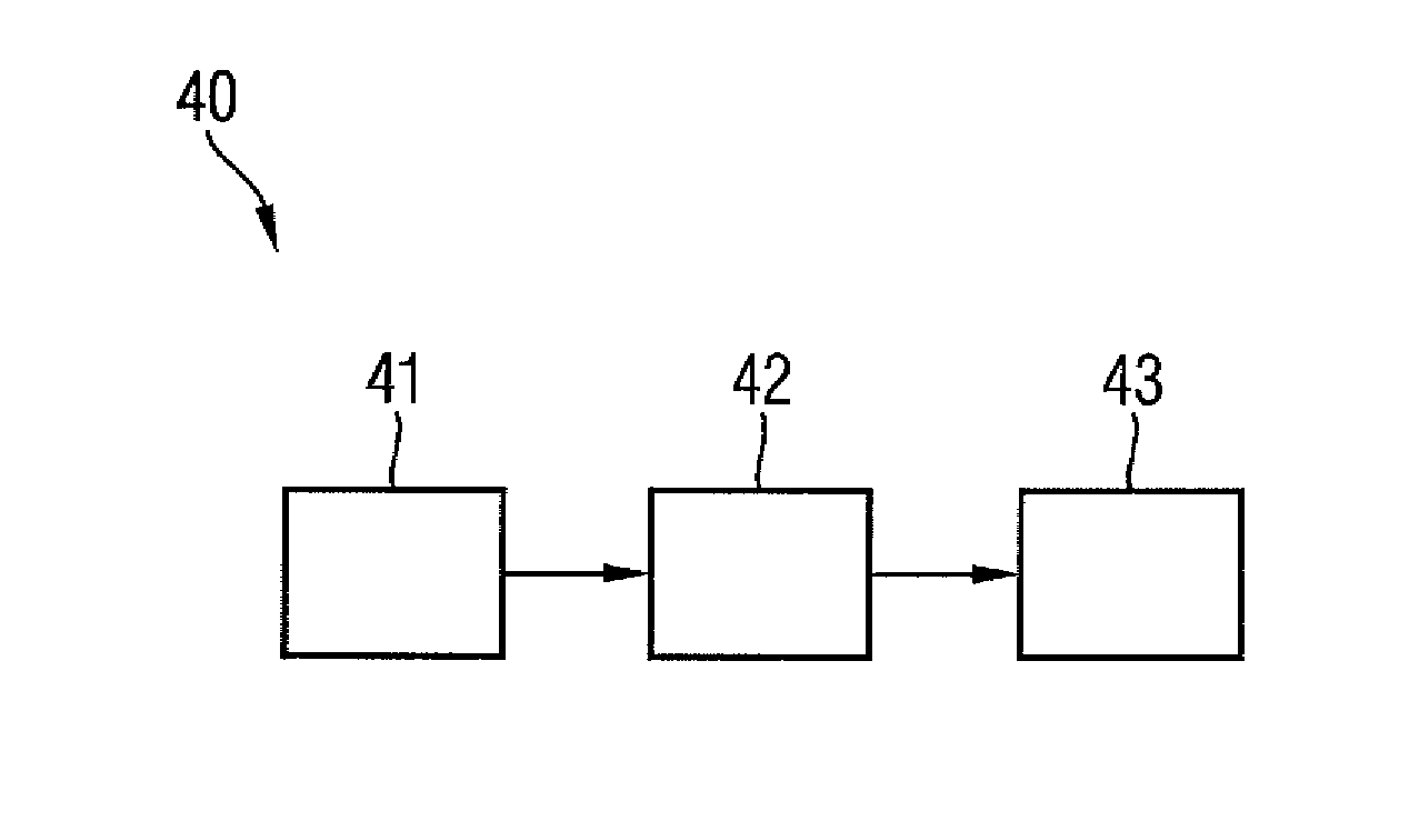 Intermediate network in a ring topology, and method for setting up a network connection between two network domains