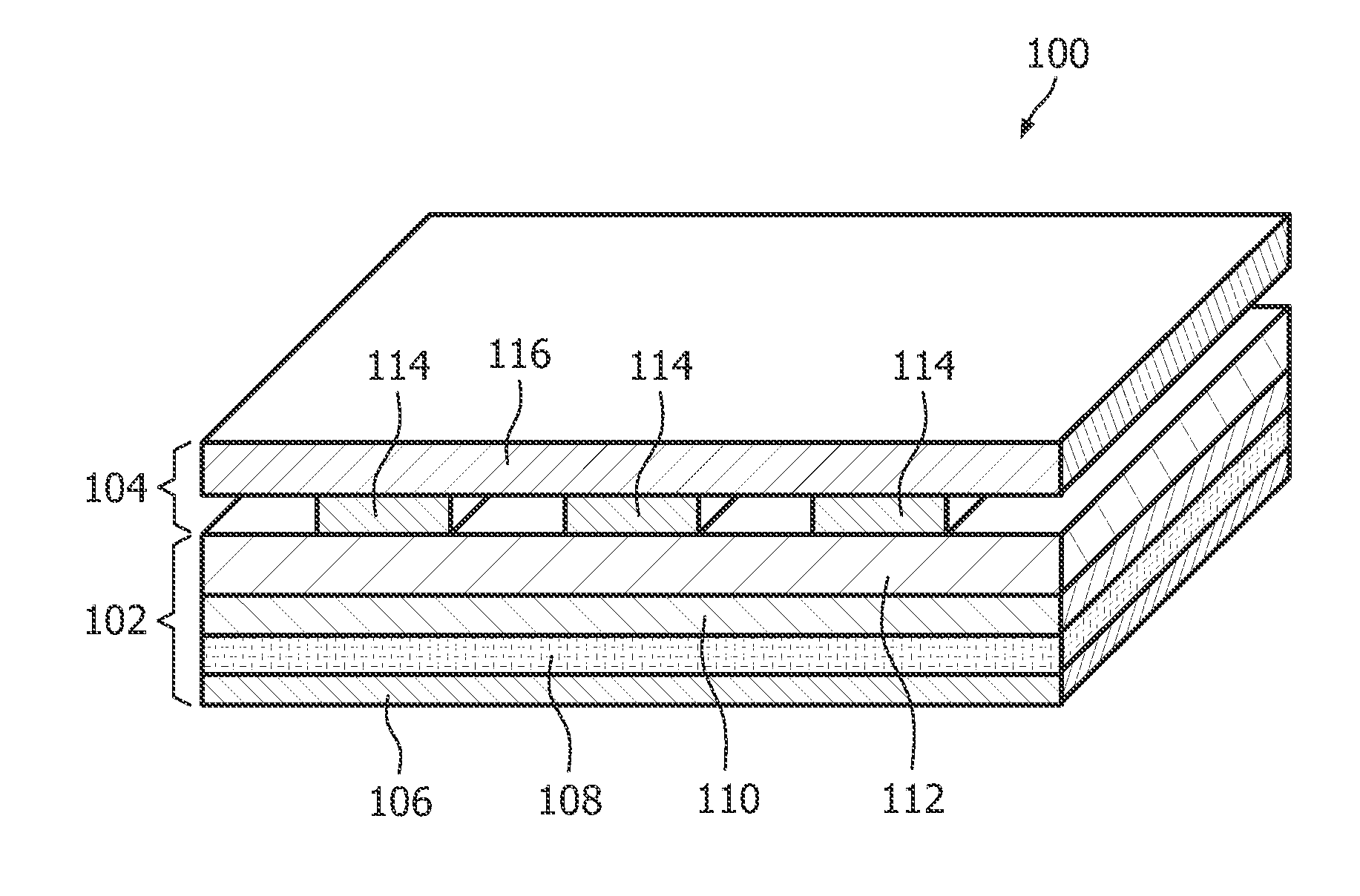 OLED device and an electronic circuit
