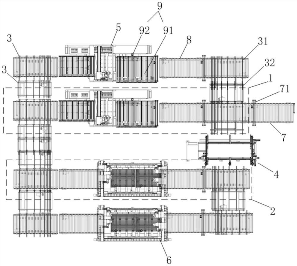 Processing system used for plate drilling