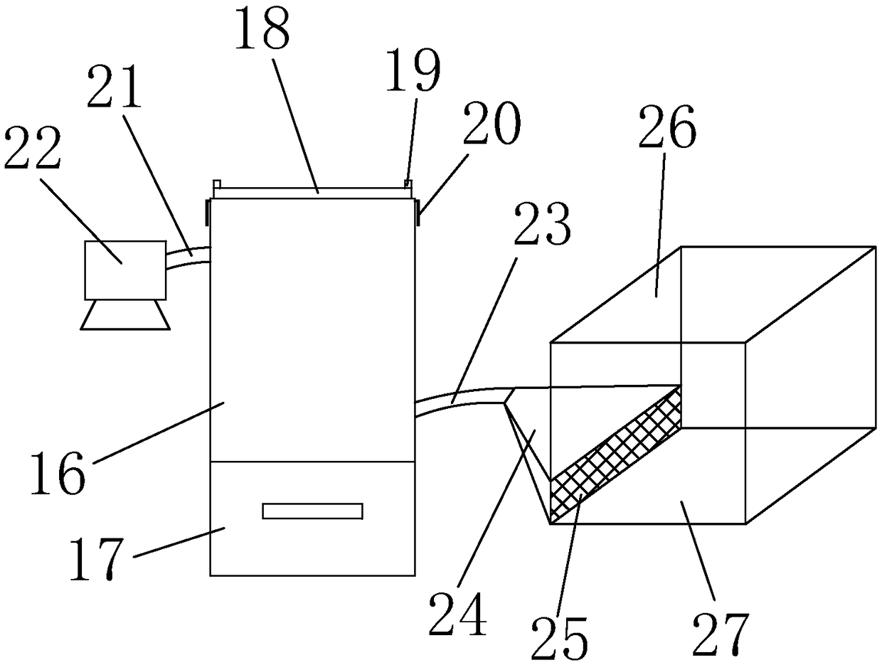 Automatic recovery method for recovering simulated debris flow in certain space