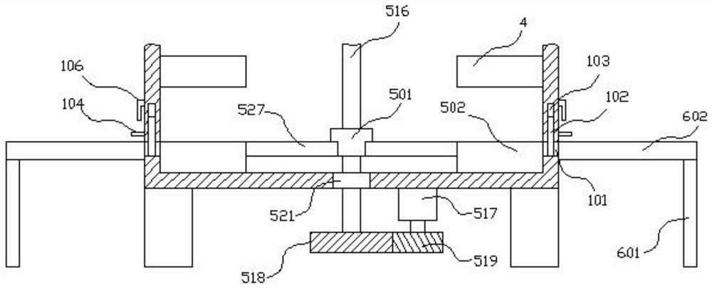 Camellia oleifera seed storage device for camellia oleifera processing