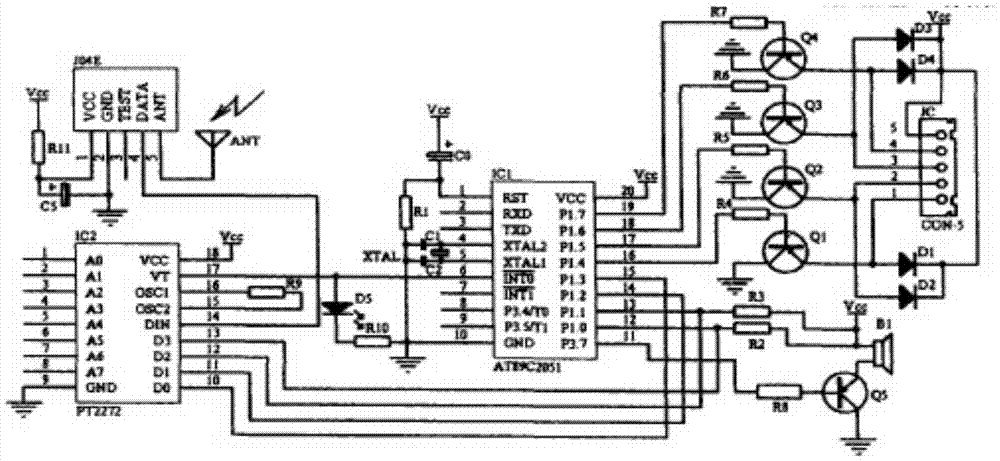 Radio remote switch system