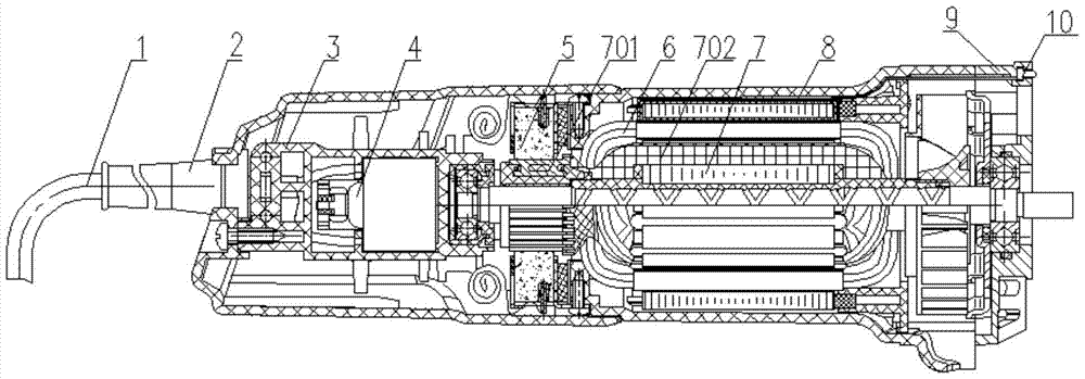 A safety extra-low voltage generating device and electric tool