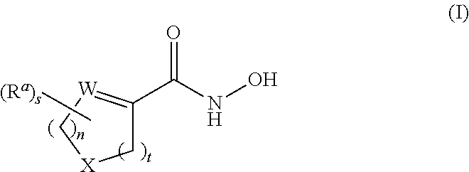 Cycloalkenyl hydroxamic acid derivatives and their use as histone deacetylase inhibitors