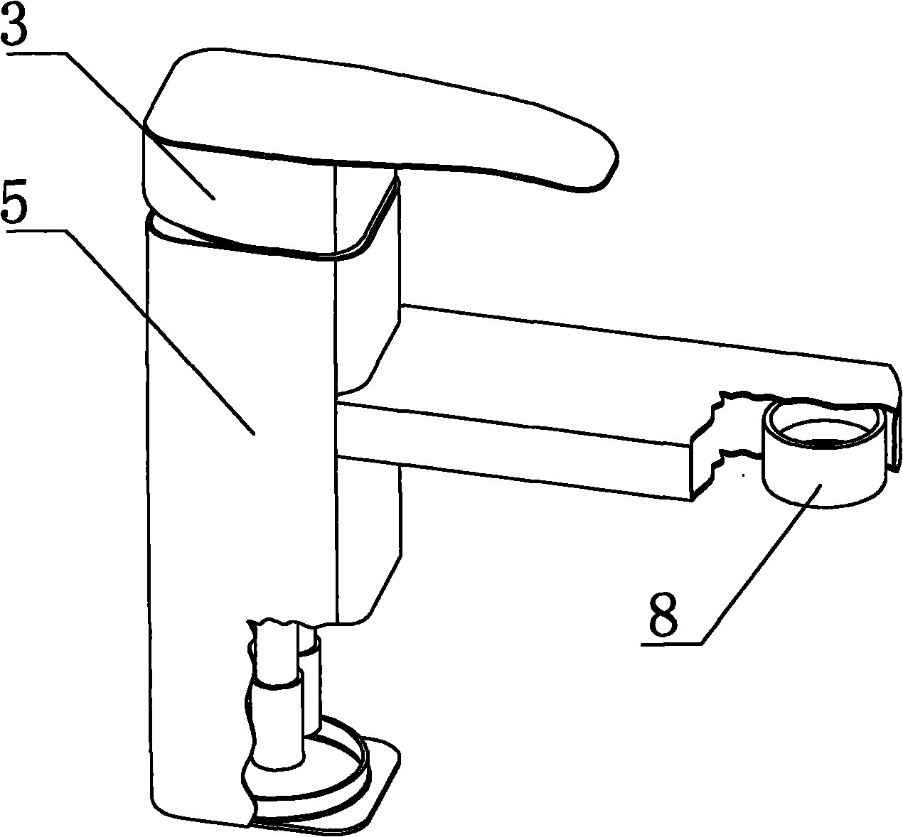 Metal faucet tube and processing method thereof