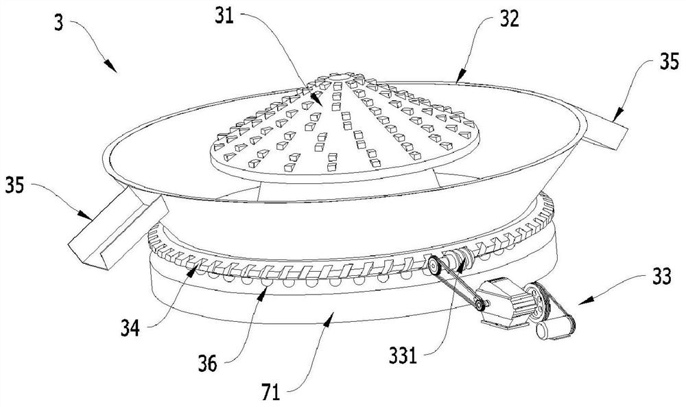 Garbage cracking gasification device