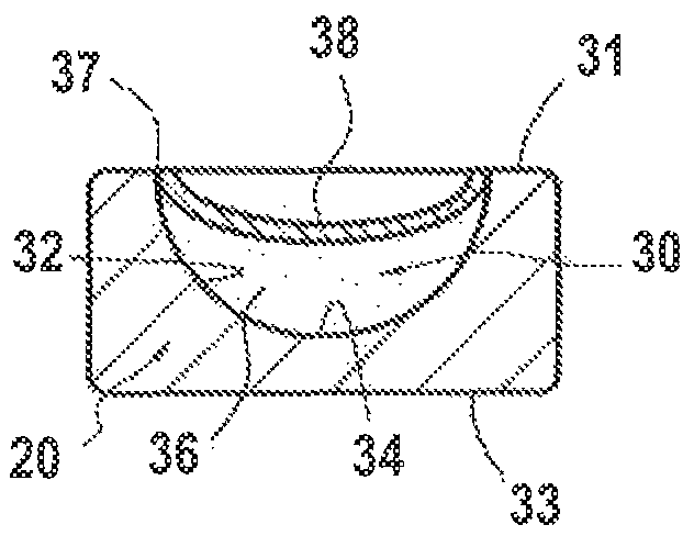 Implantable medical device including a protection/retaining layer for an active ingredient or drug, in particular a water-soluble one