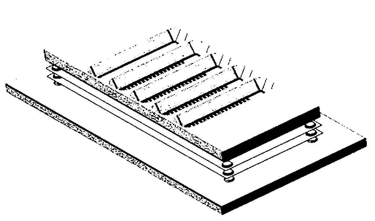 A laser welding method for the active region of a metal bipolar plate