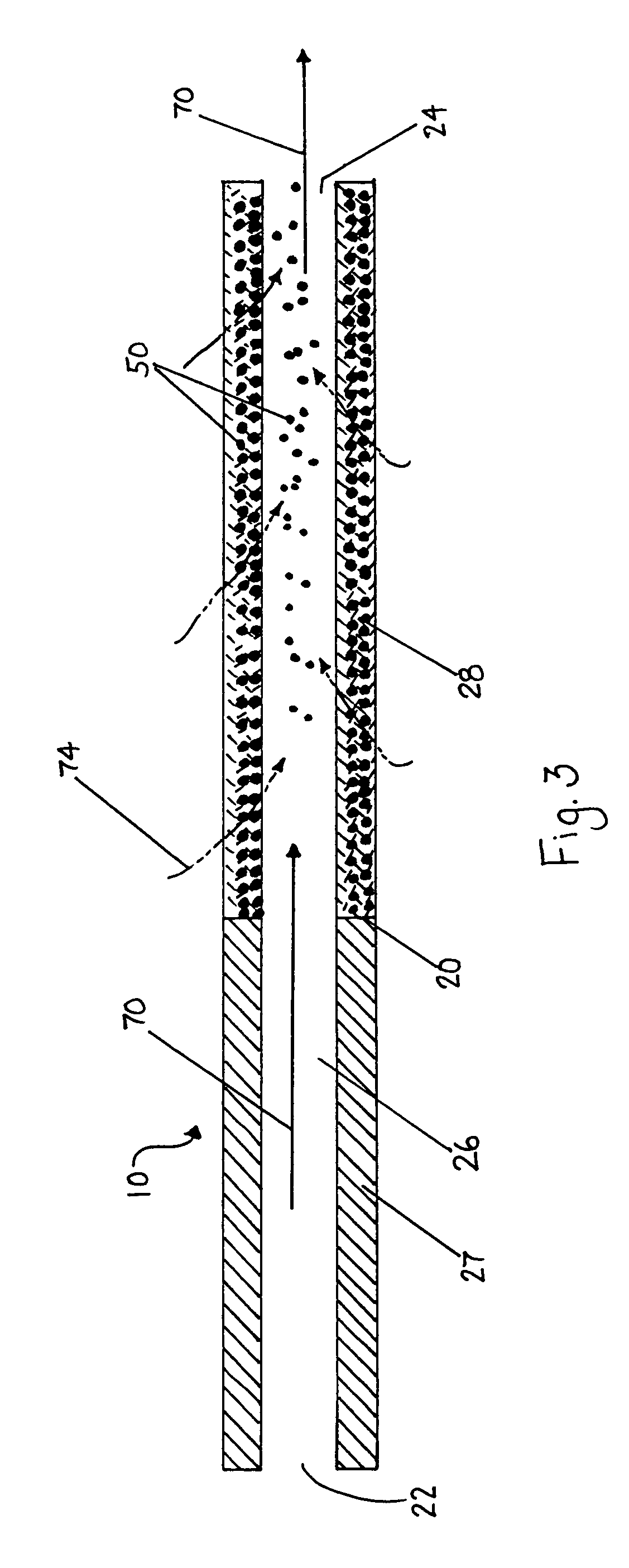 Catheter for modification of agent formulation