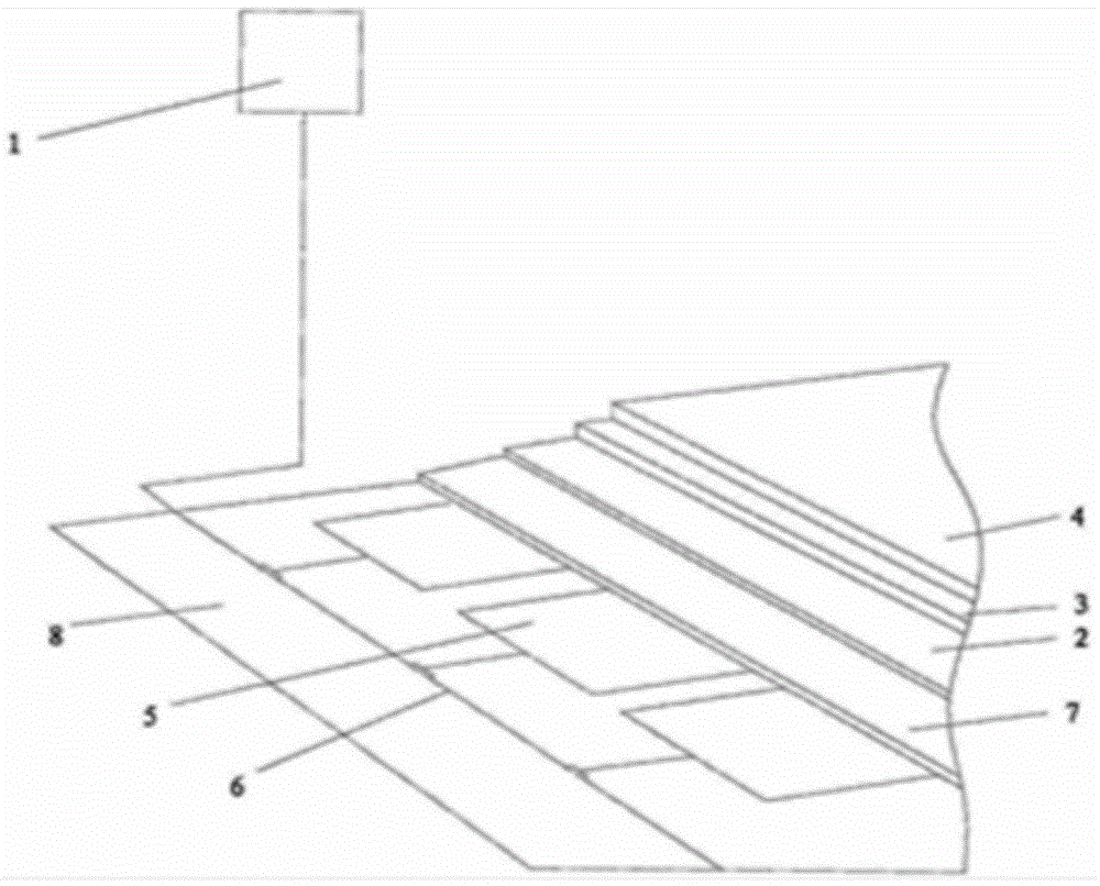 An electric heating plate made of foamed aluminum nested heating elements