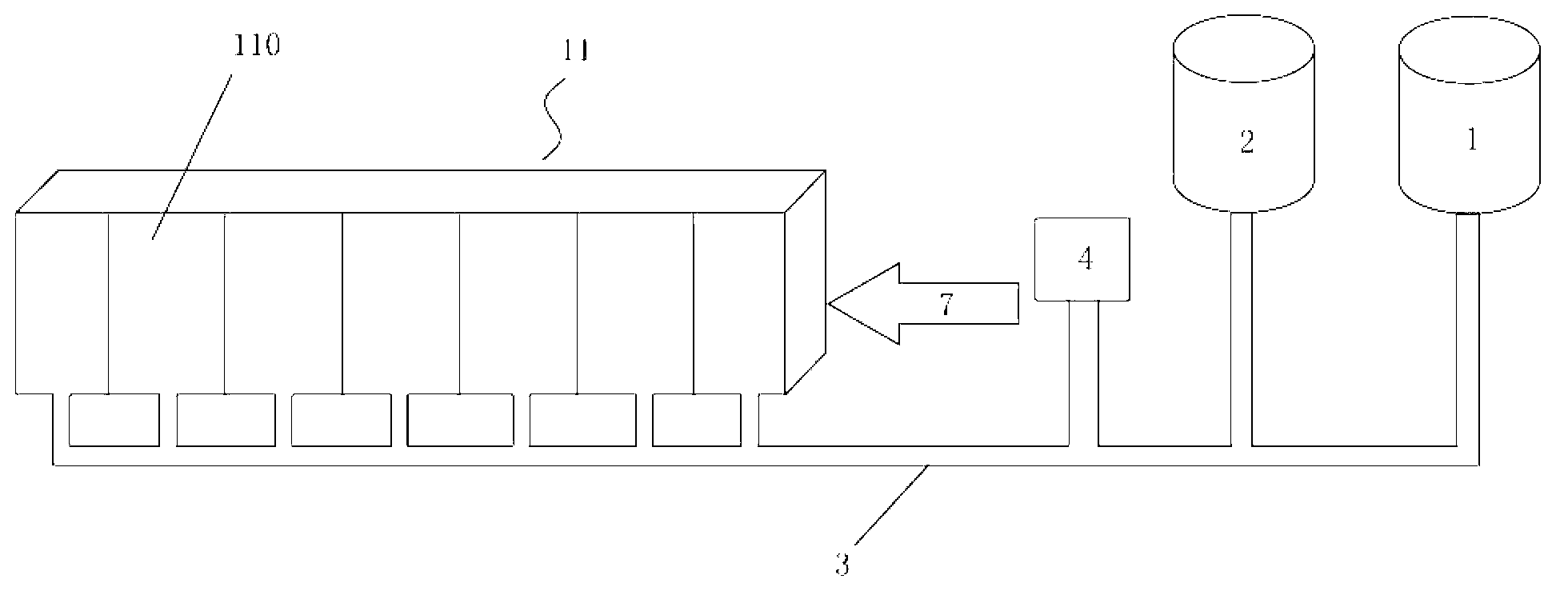 Ceramic medium-and-low pressure slip-casting device