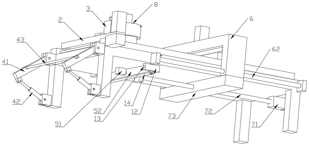 An automatic drawing device for leather drawing