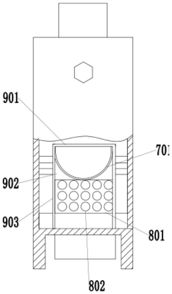 A peanut shelling device