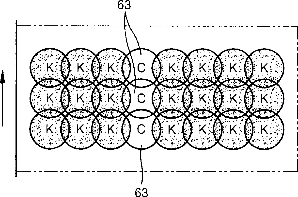 Method and apparatus for compensating for malfunctioning nozzle of ink jet image forming apparatus