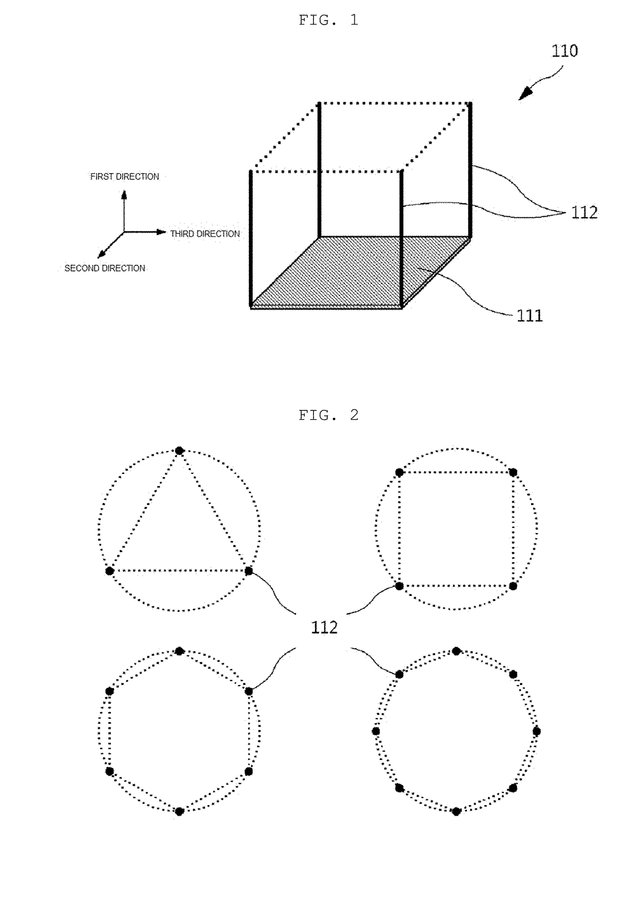 Linear structure for displacement transmission, and one-dimensional and three-dimensional micro movement device using same