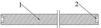 A kind of production process of winding needle, winding type electric core and winding type electric core