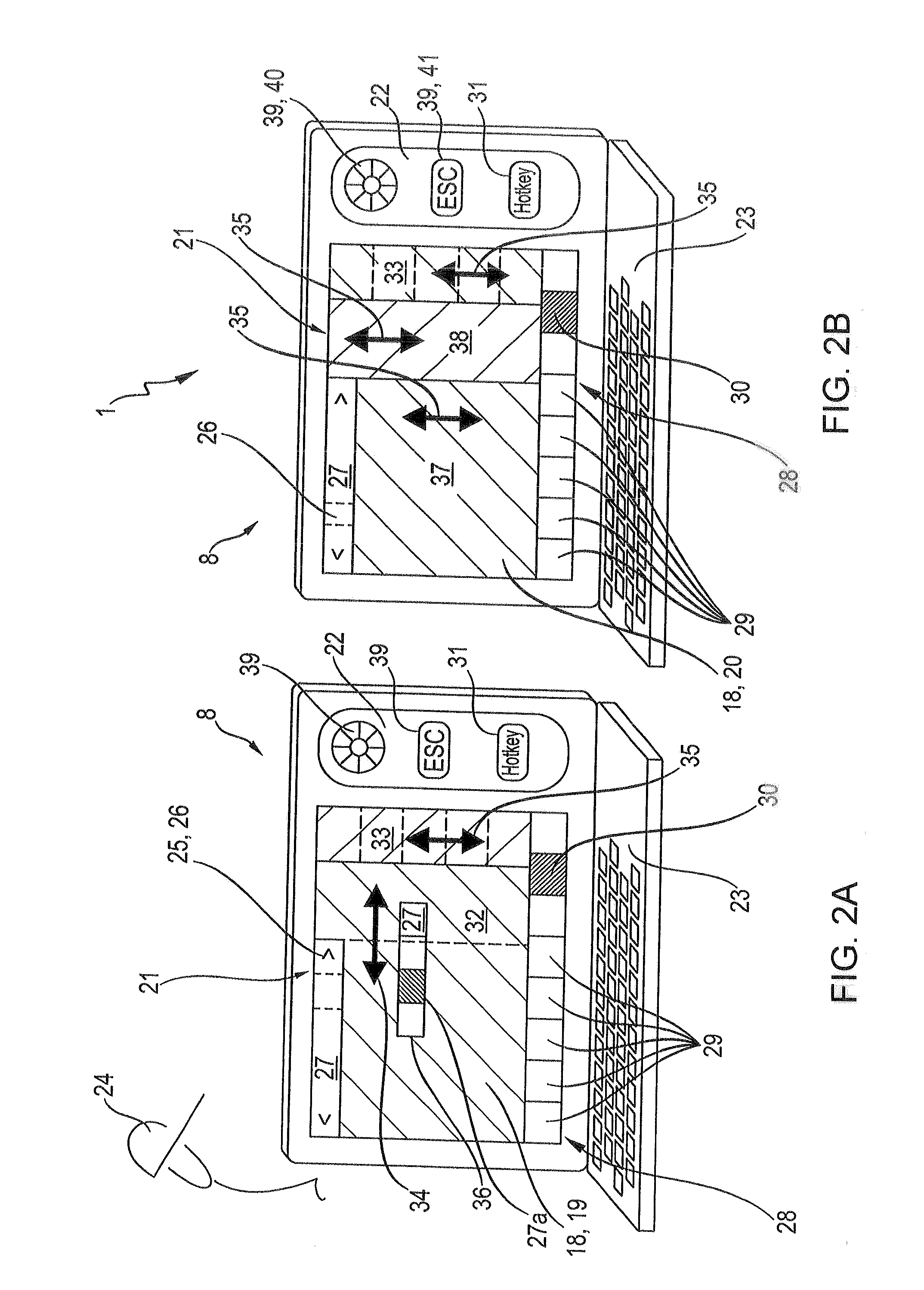 Electronic control and display unit