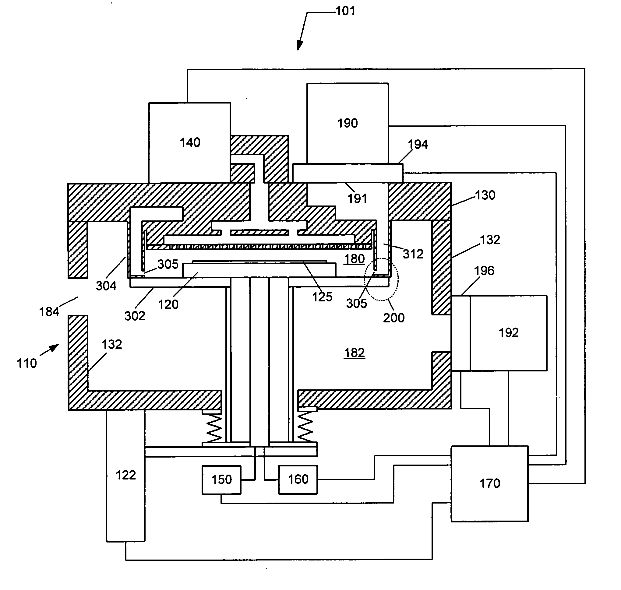 Apparatus for thermal and plasma enhanced vapor deposition and method of operating