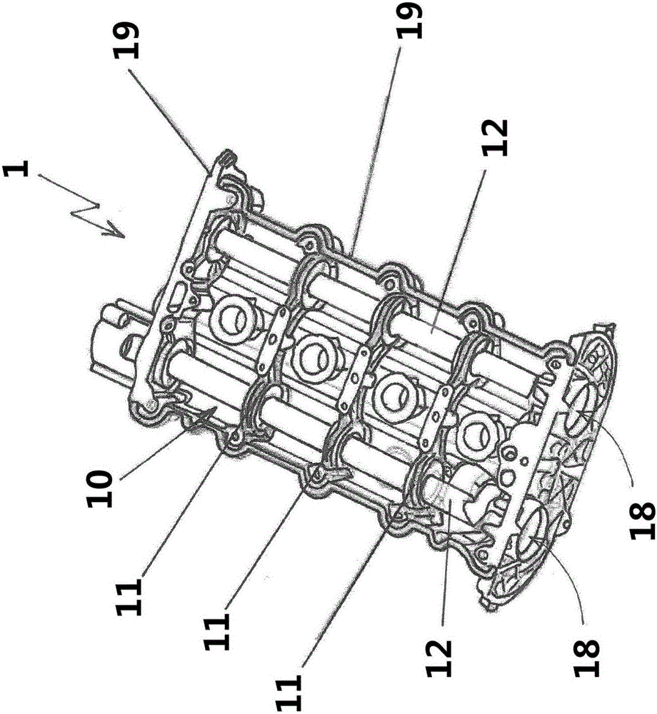 Hood module and method for producing hood module