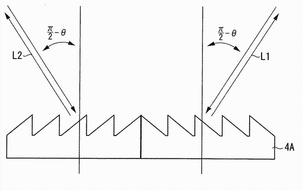 Displacement detecting device