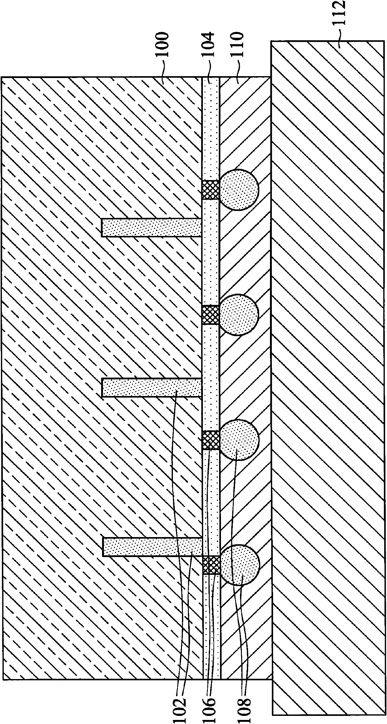 Structure with alignment mark and manufacture method for stacking device