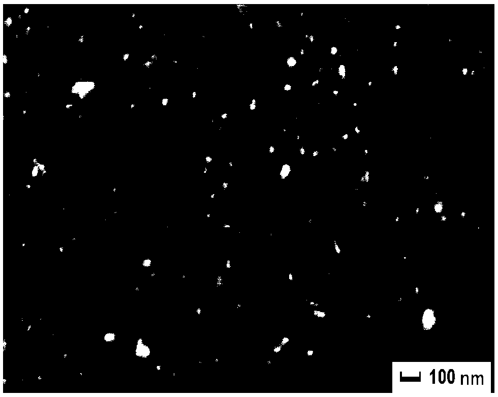 Method for synthesizing and preparing nano-particle reinforced composite through multi-dimension vibration assistance