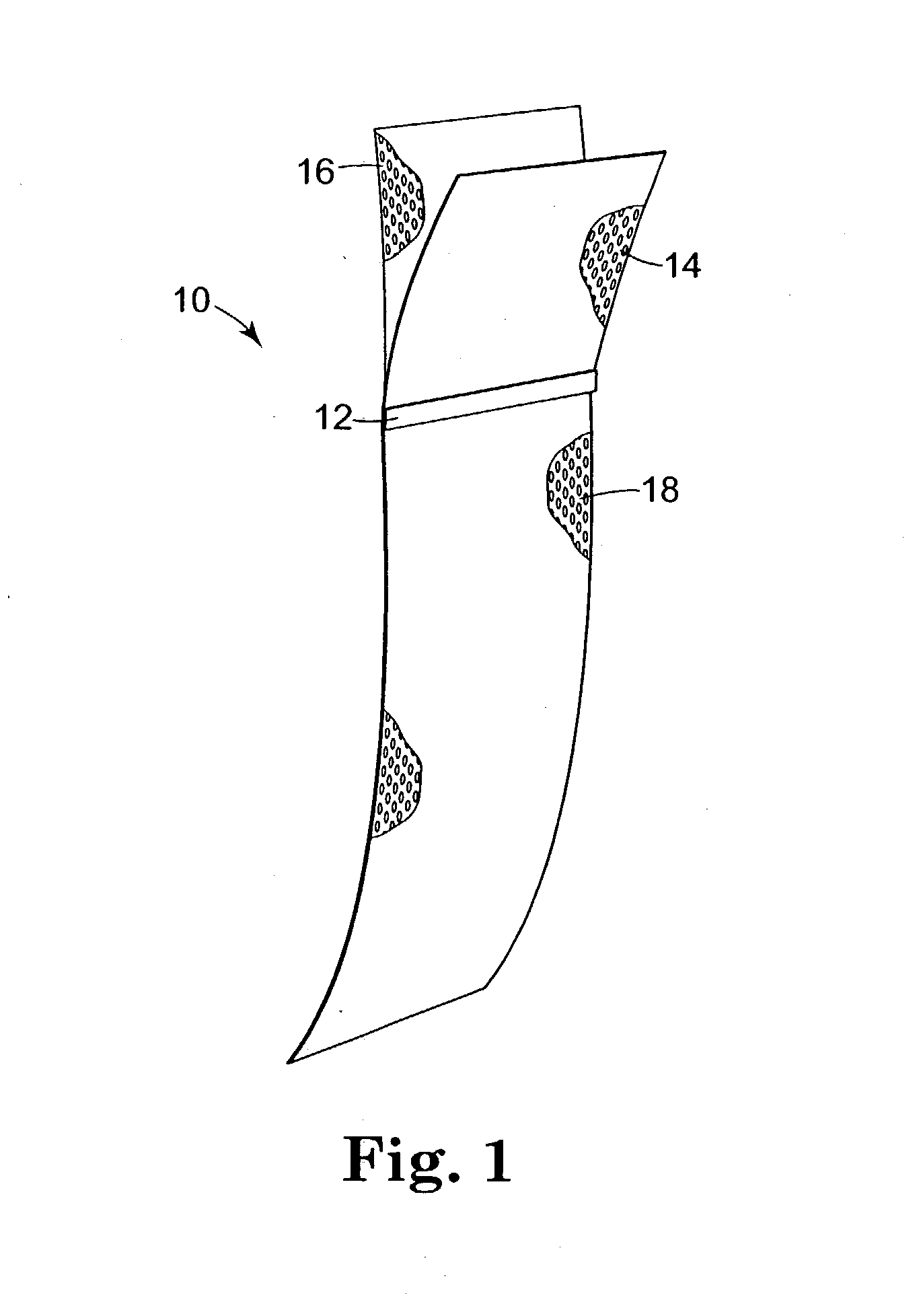 Implantable article and method