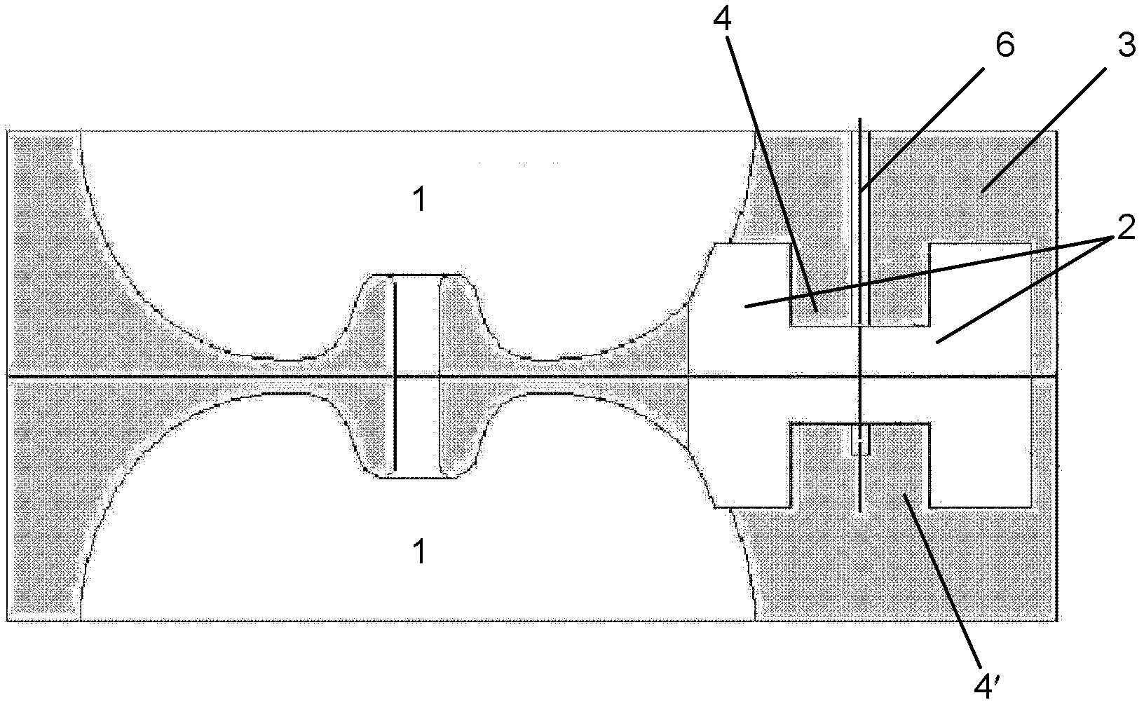Side coupling cavity structure and standing wave electron linear accelerator