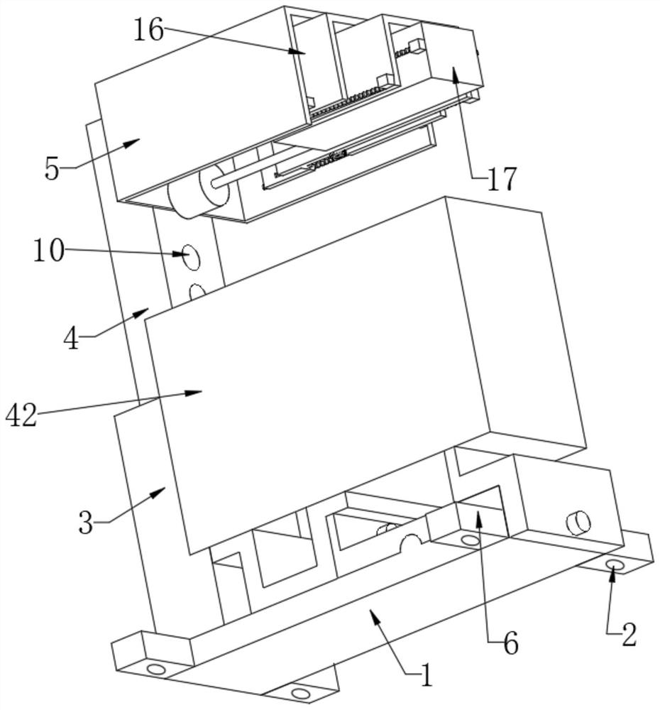 Freezing and refrigerating device of air conditioner