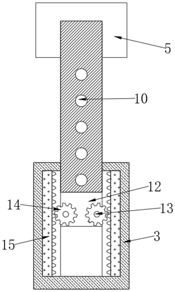 Freezing and refrigerating device of air conditioner