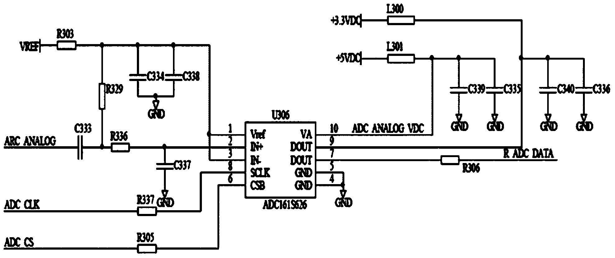 Fault arc detection device for electric car