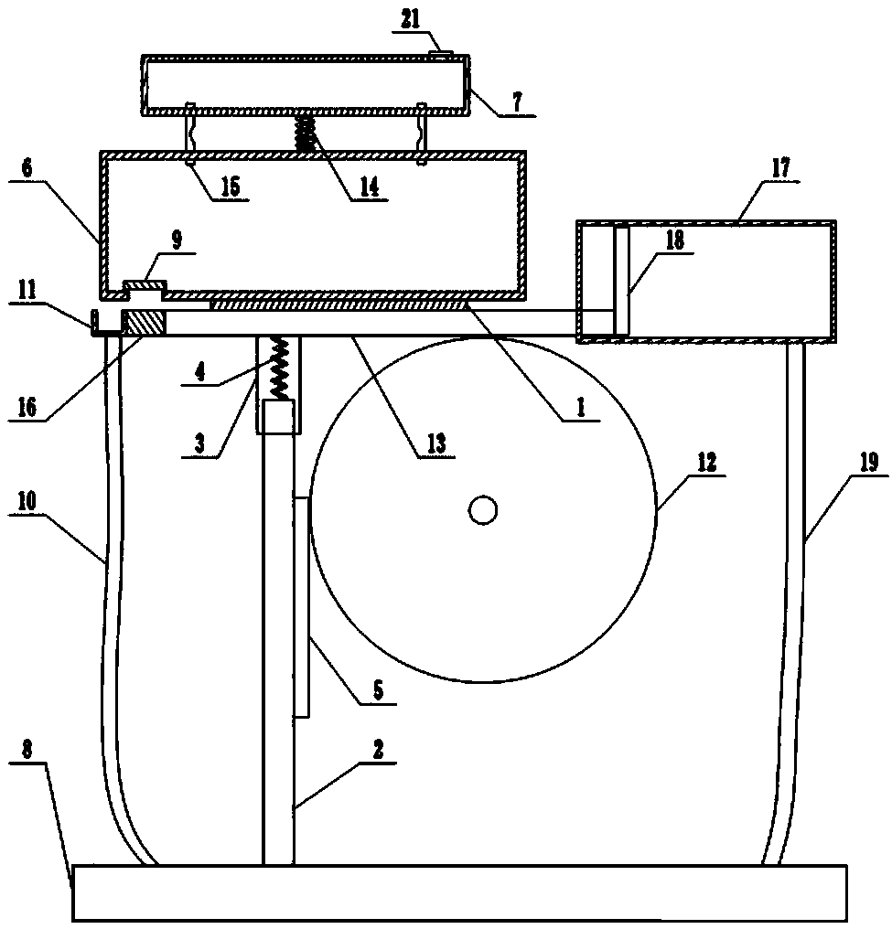 An automobile waxing device capable of automatically supplying materials