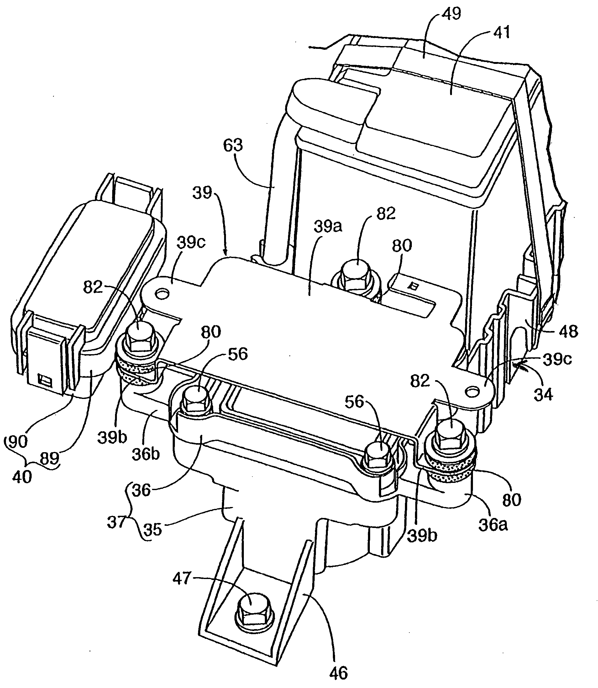 Integrated storage structure for housing electrical components in a personal watercraft, and personal watercraft including same