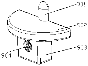 Semi-automatic shaddock opening apparatus