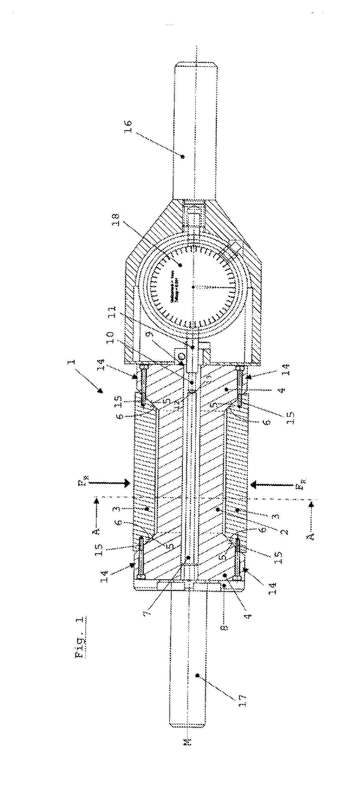 Force-measuring device