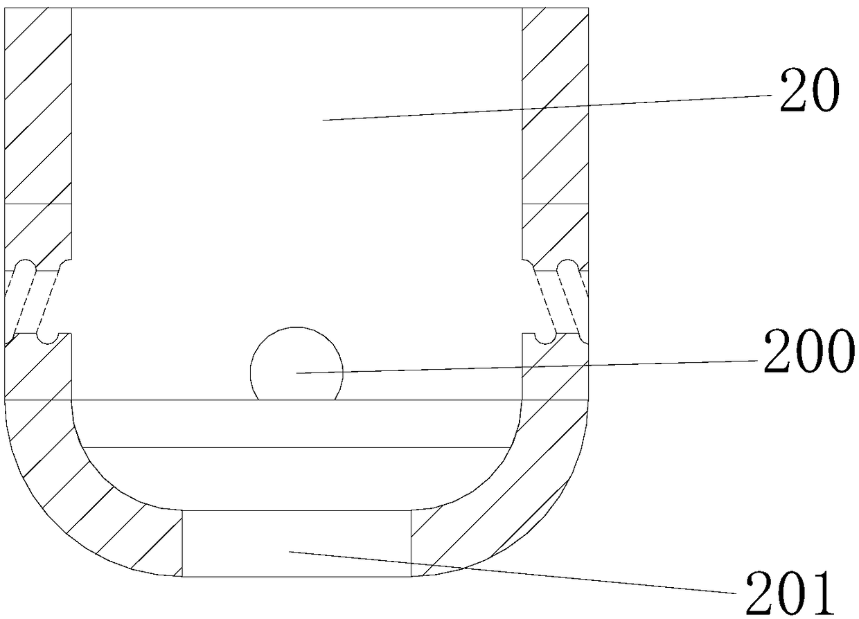 Sewage treatment equipment for spiral impact oil pollution dissolution