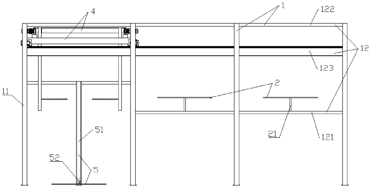 Multi-layer comb-tooth-type three-dimensional garage