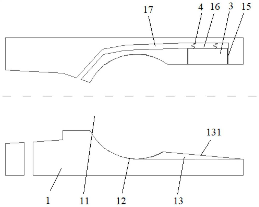 A kind of unidirectional bending drilling tool and punching method for hole making and coal removal