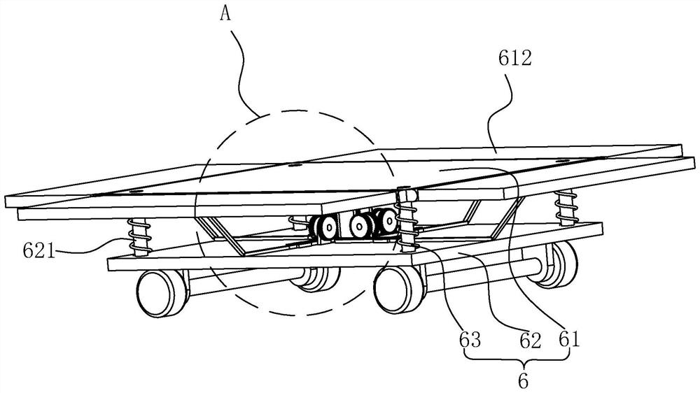 Tunnel anchor cable saddle swinging and moving installation construction method under limited space condition