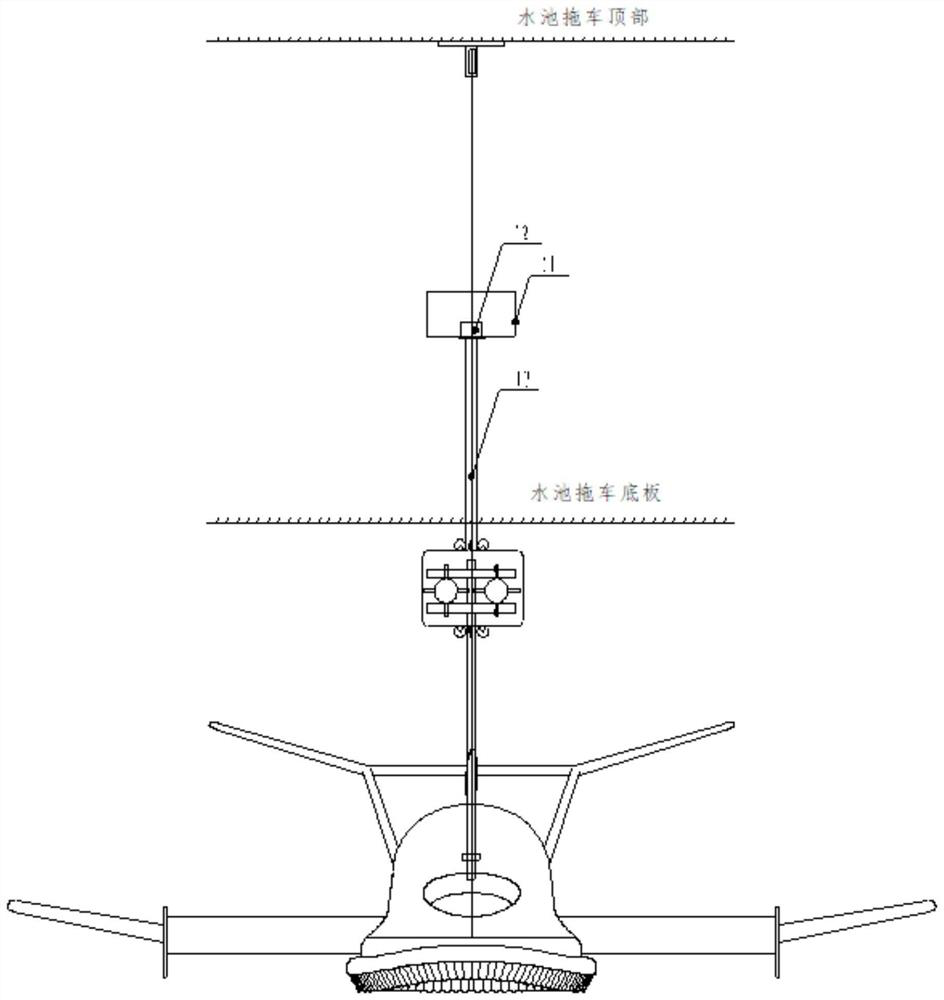 Device and method for quickly adjusting weight center of gravity of ground-effect air cushion aircraft model