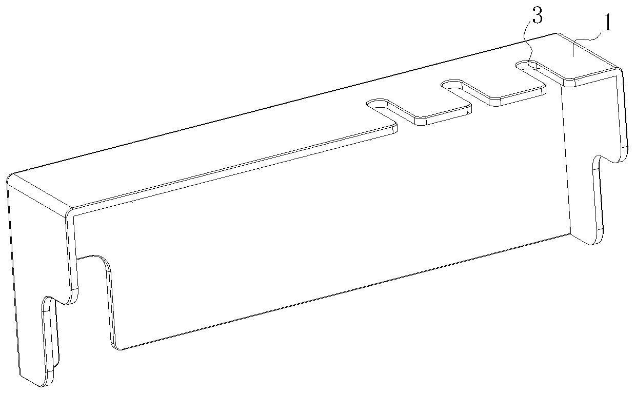 A new type of forklift instrument frame